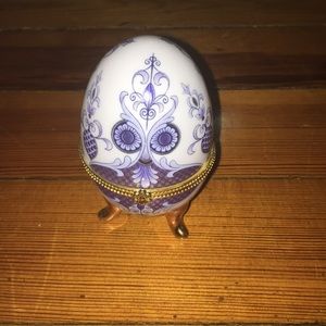 Jewelry eggs from England